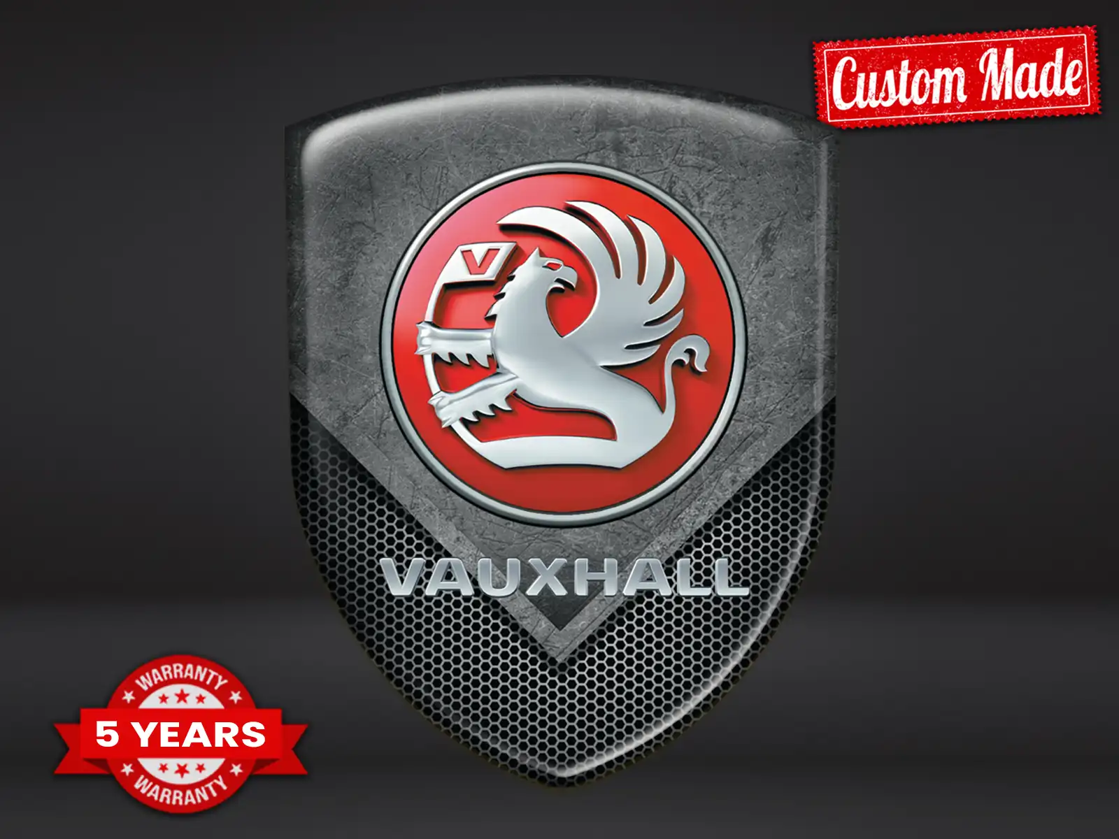 Vauxhall Windschutzaufkleber Auto Racing Minimal Stern